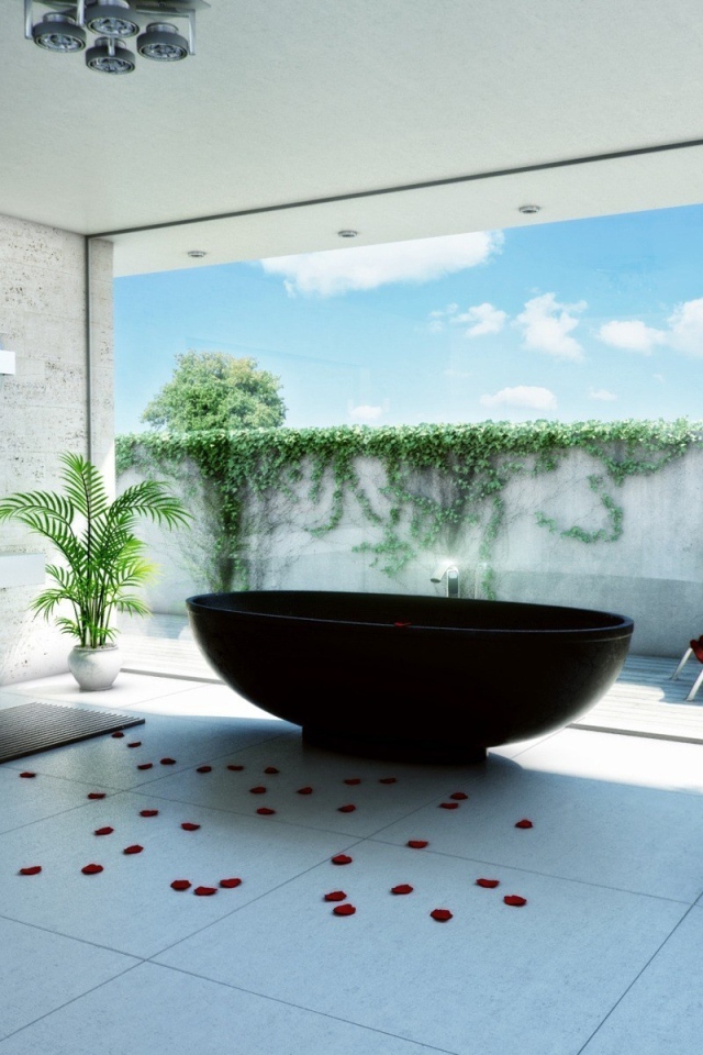 Оригинальная ванная комната