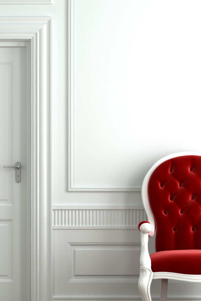Красный стул