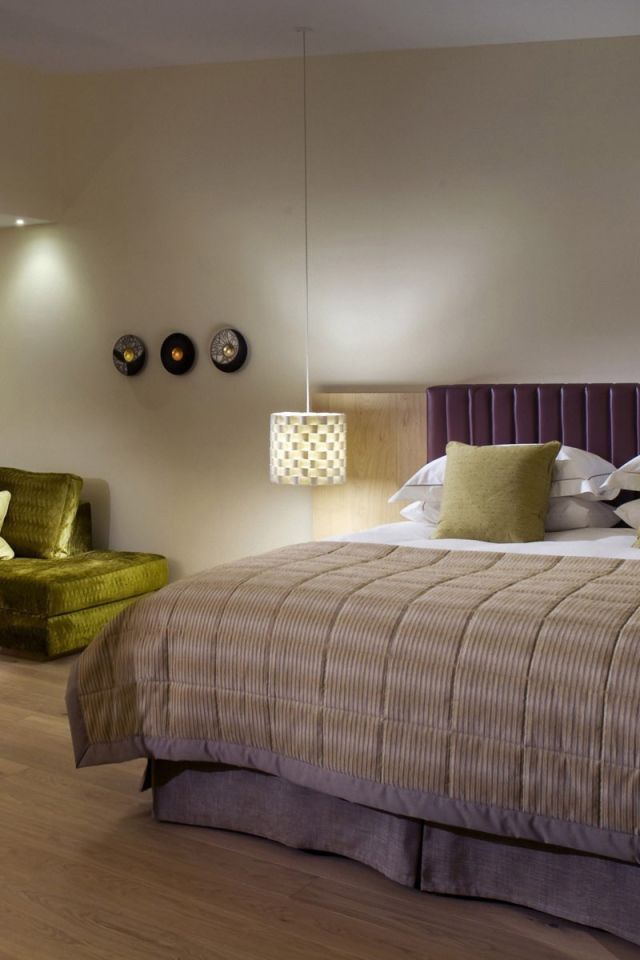 Просторная спальня