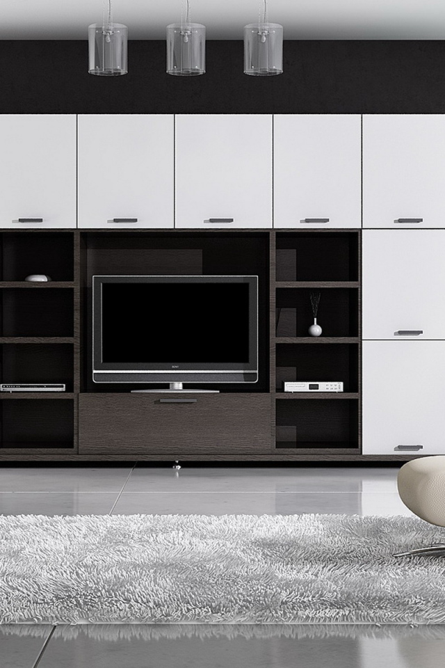 Просторная гостинная