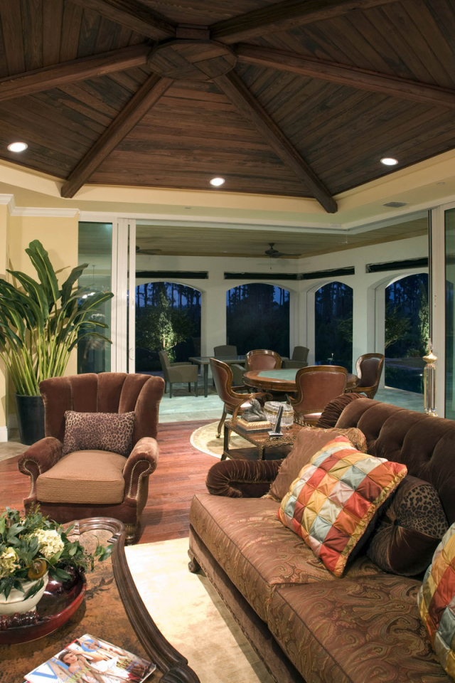 Деревянные потолки