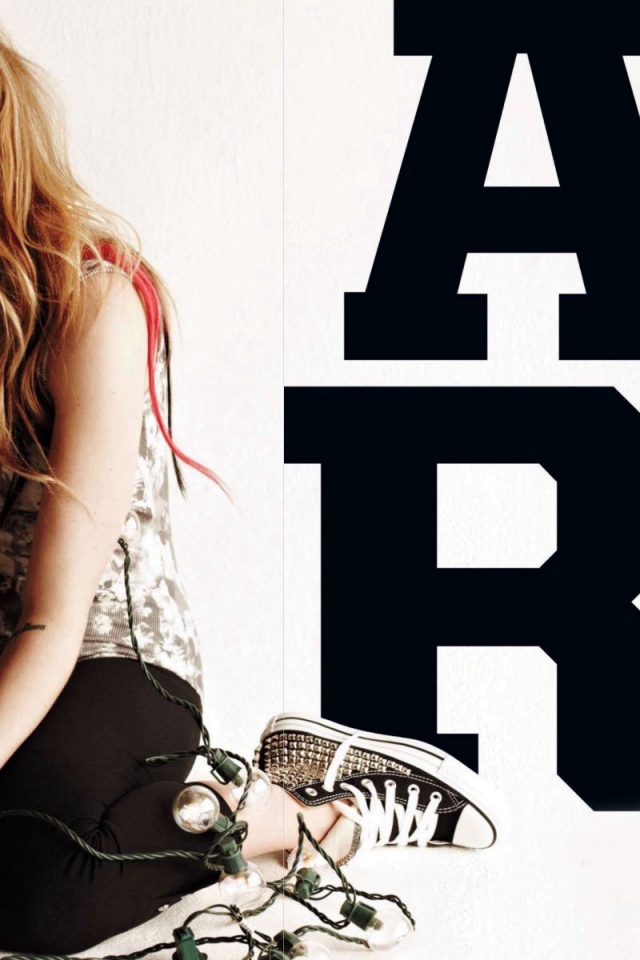певица Avril Lavigne
