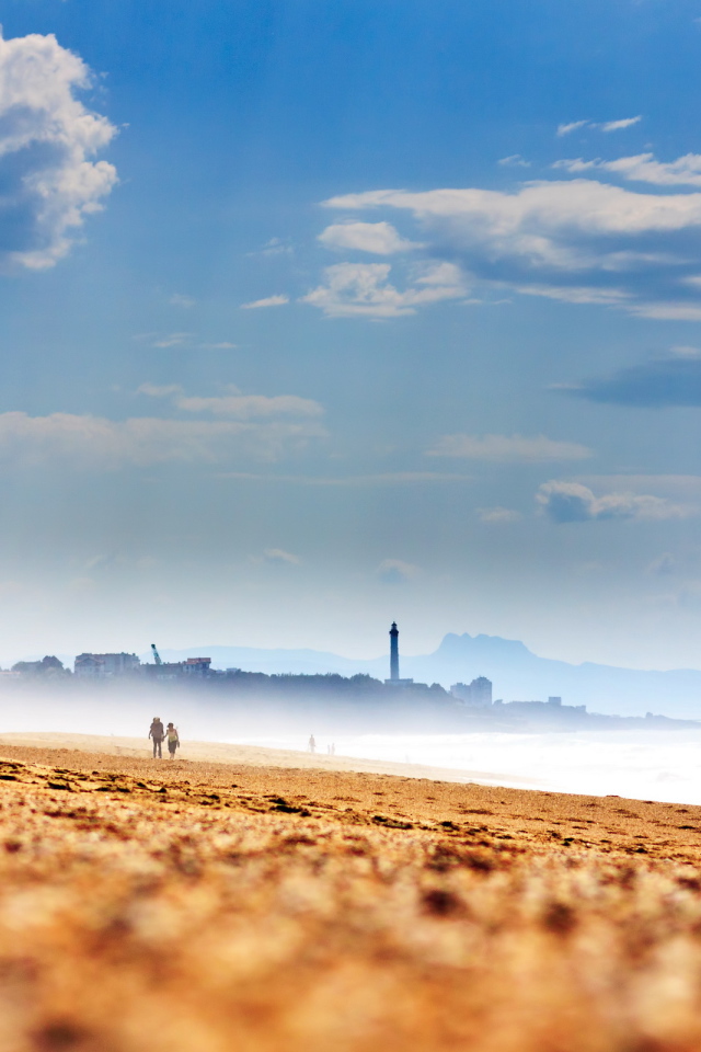 Пустой пляж