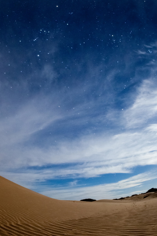 Пустыня ночью