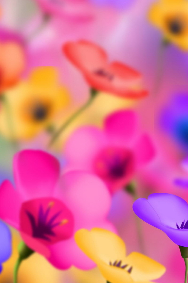 Яркие цветочки