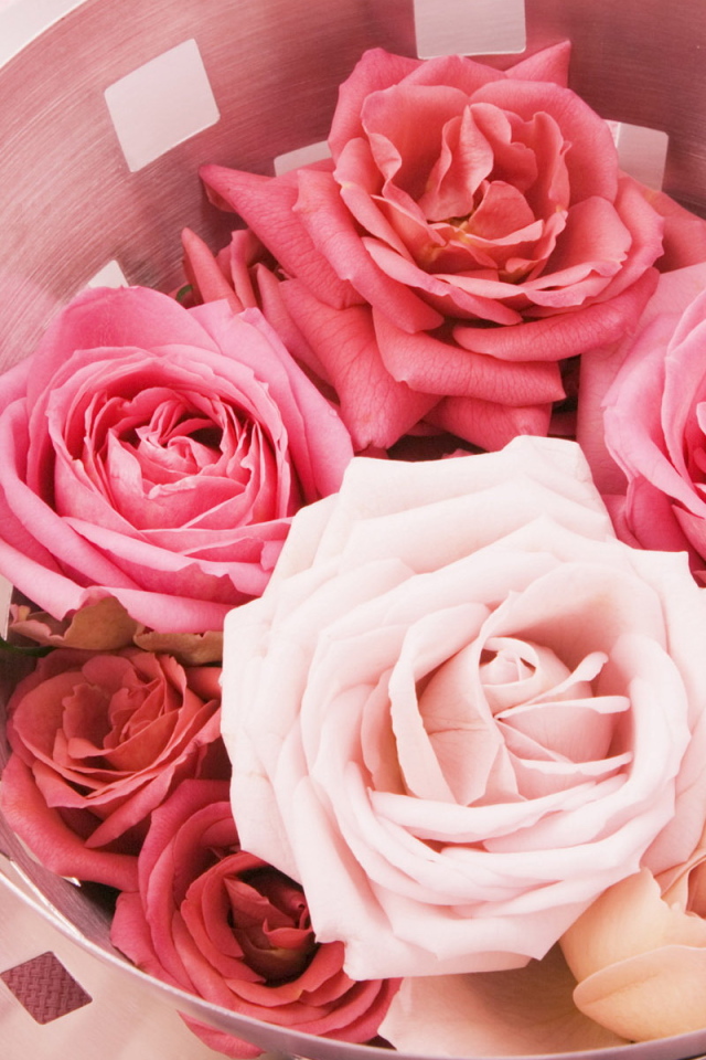 Бутоны роз в вазе