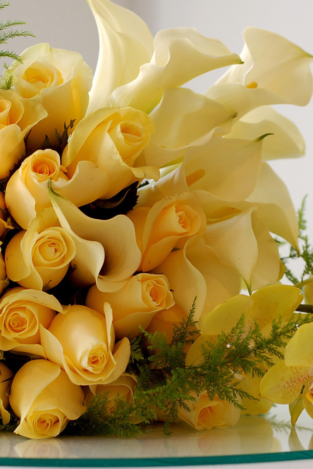 Желтый букет