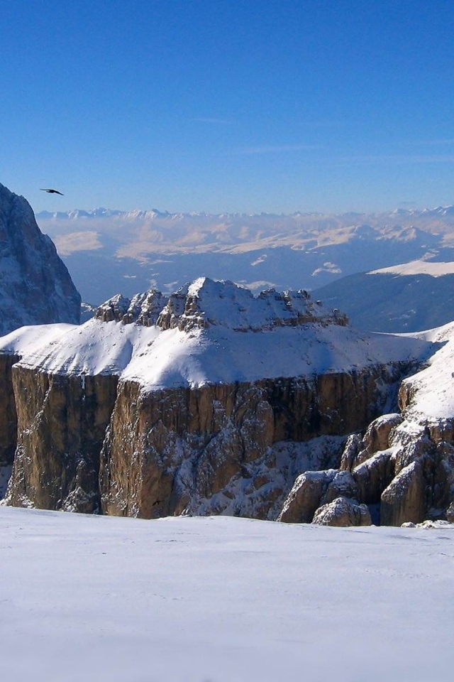 Снежные горы