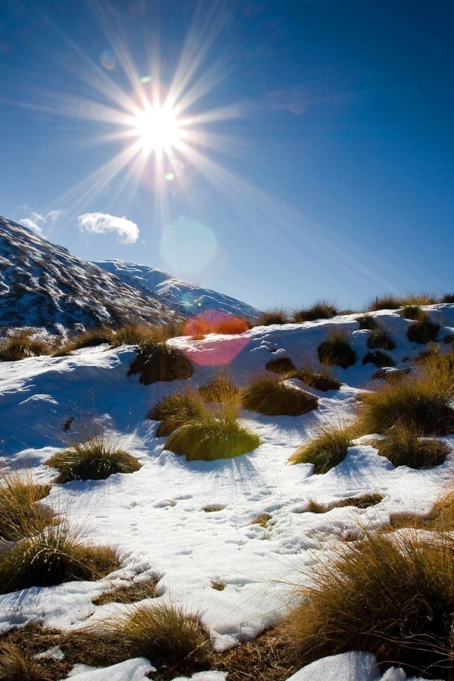 Весна в горах