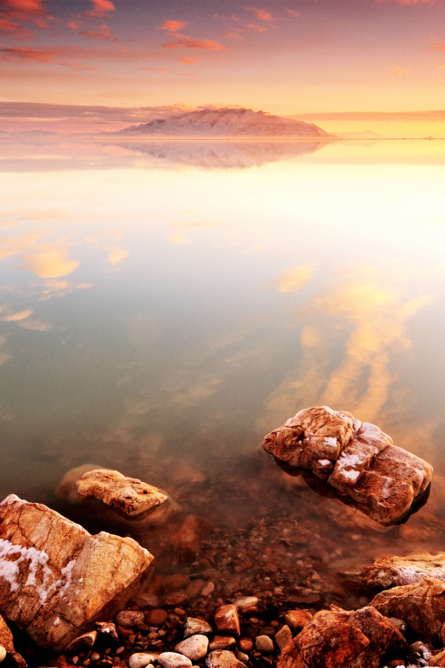 Побережье на закате