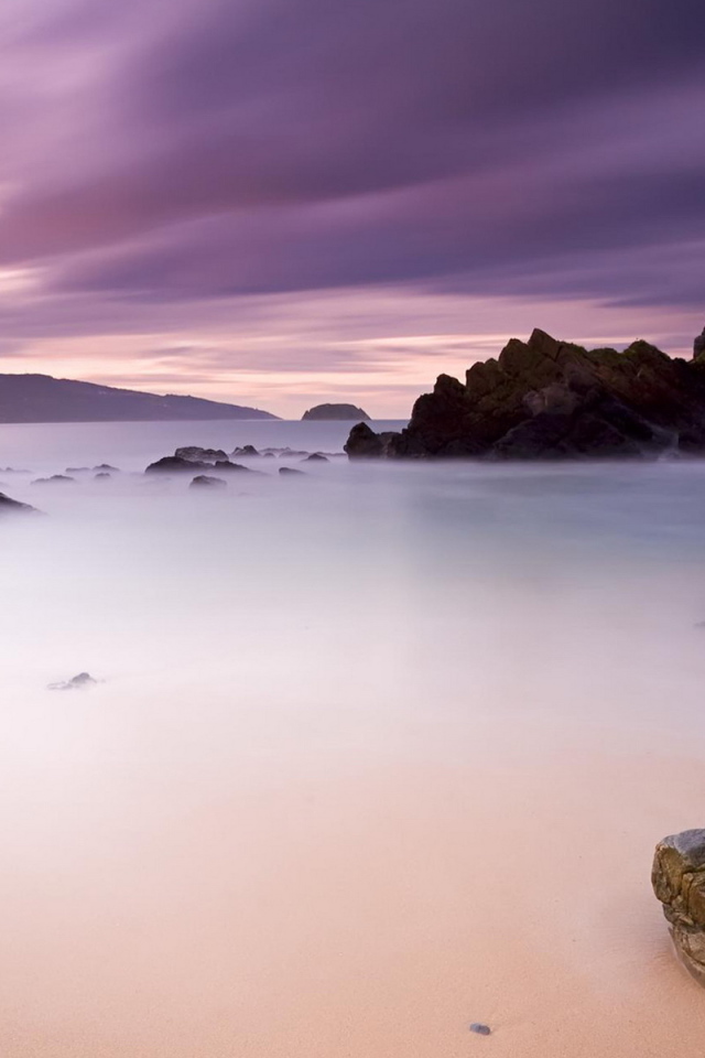 Туман на берегу