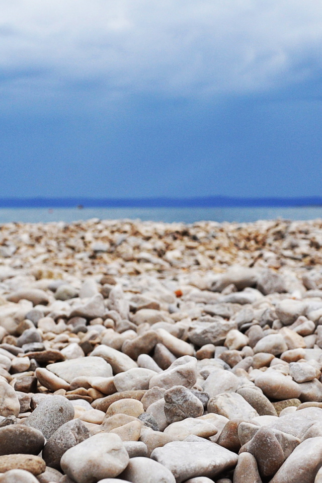 Крупная галька