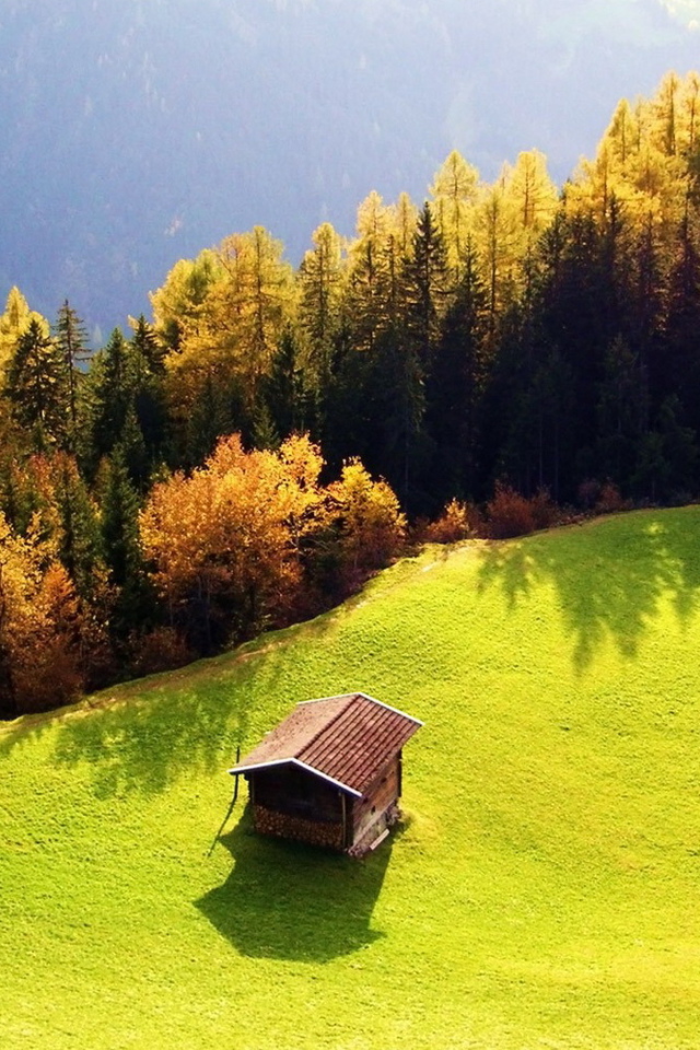 Сарай на горе