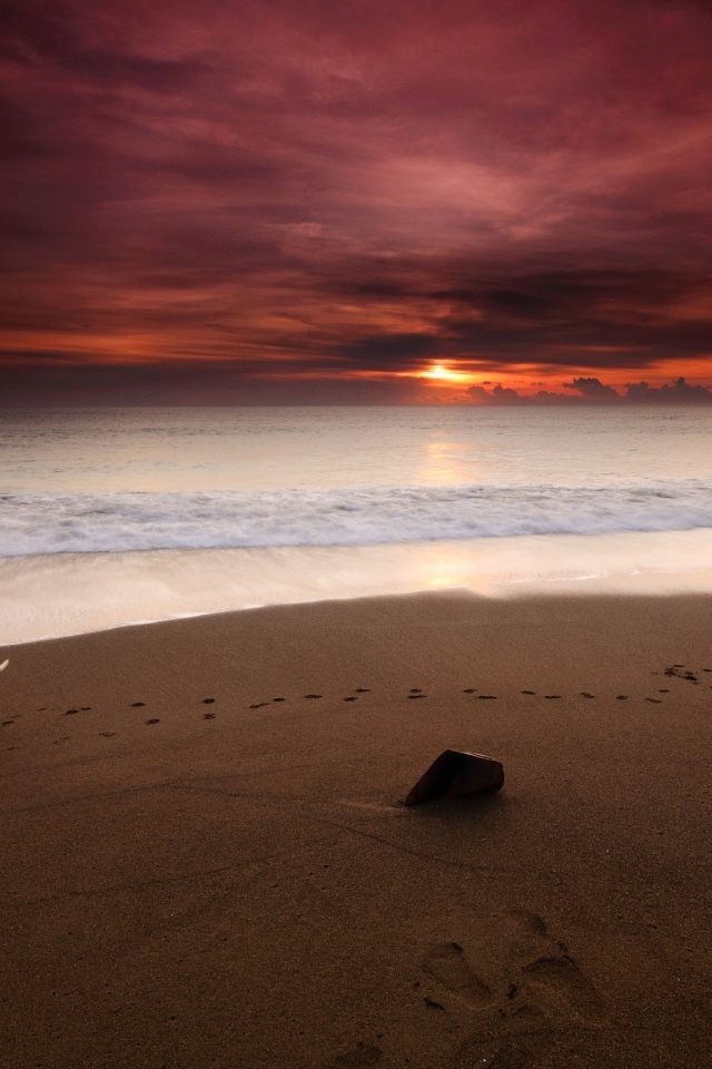 Фото Вечер на морском берегу