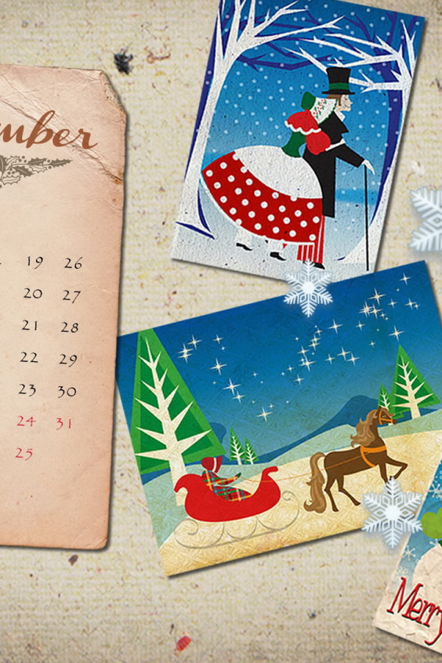 Новогодний календарь