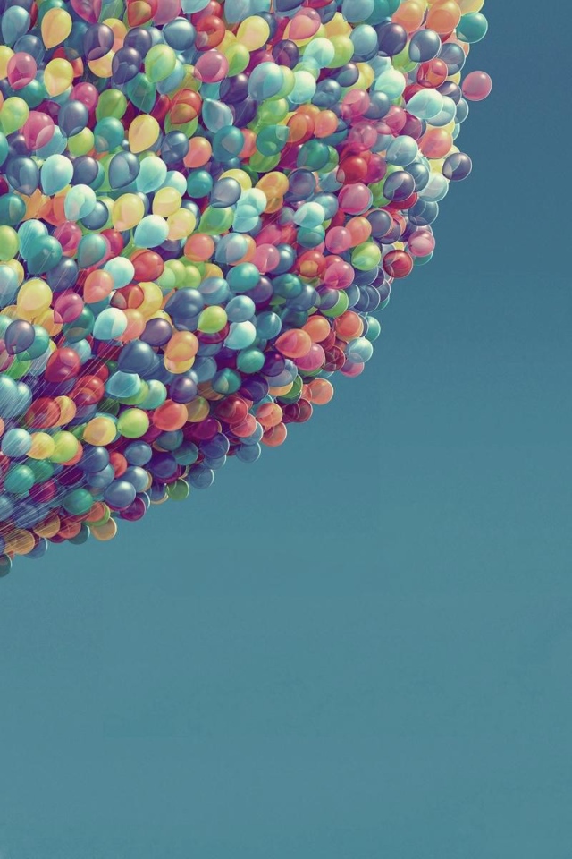 Дом на воздушных шариках