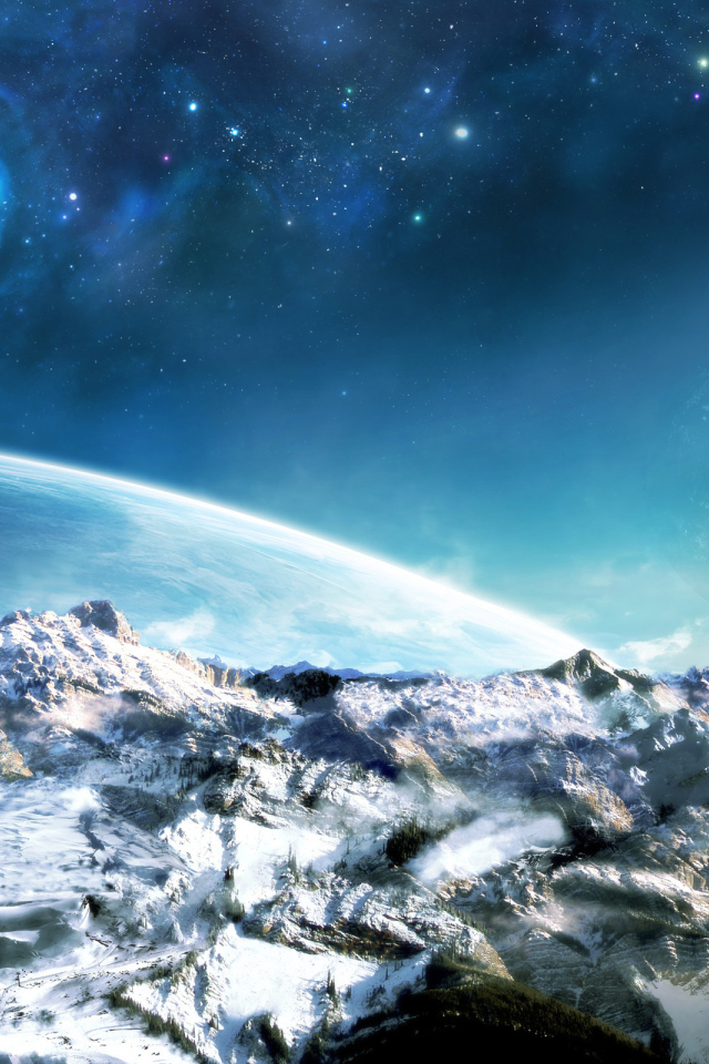 Космический пейзаж