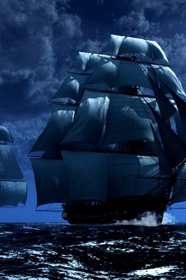 Парусные корабли