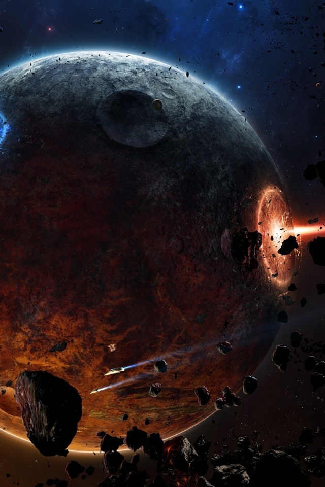 Asteroids and planets