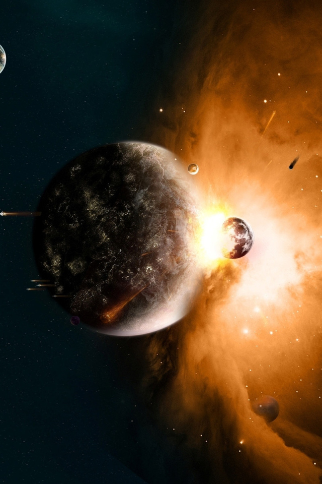 Космическое столкновение