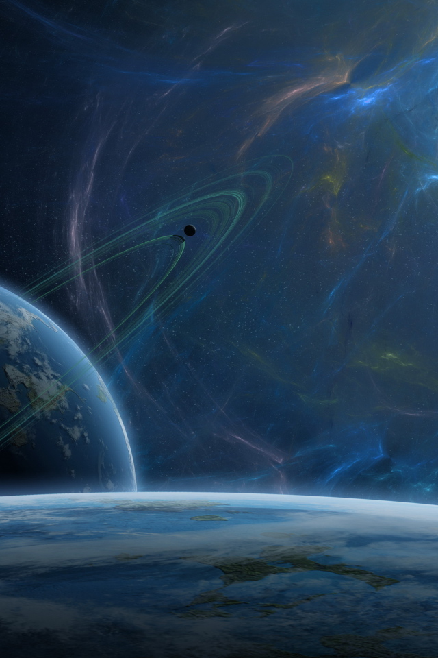 В космическом пространстве