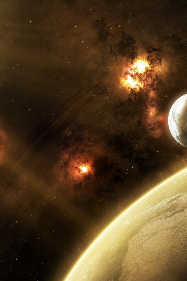 Планета и ее спутник