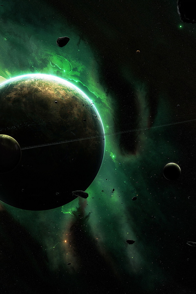 Планета и спутник