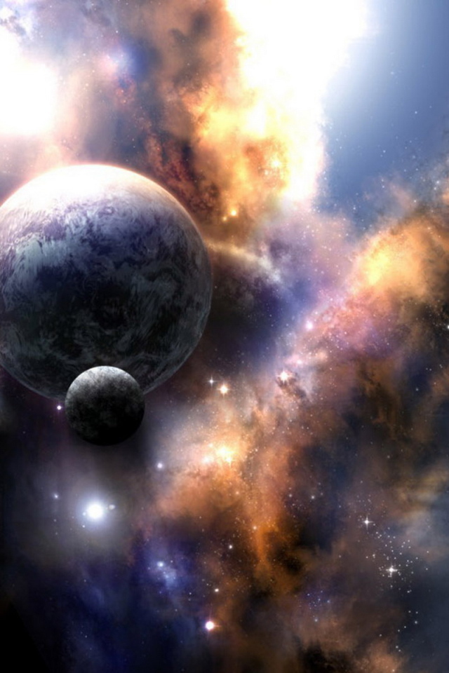 Планеты и млечный путь
