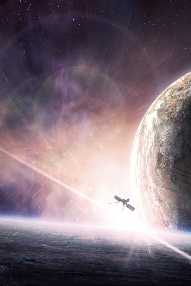 Спутник около планет