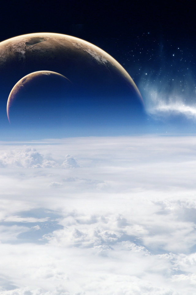 Две планеты на горизонте