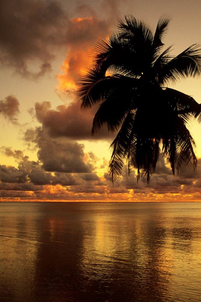 Закат на Багамских островах