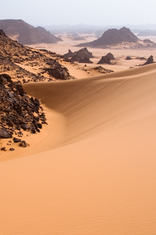 Песчаные дюны Ливия