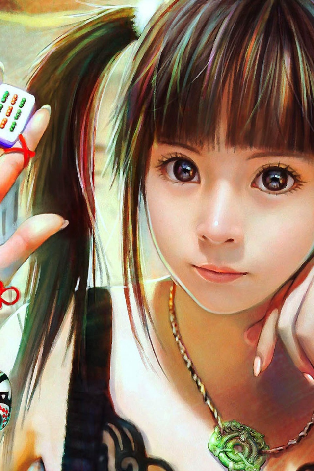 Девочка с амулетом