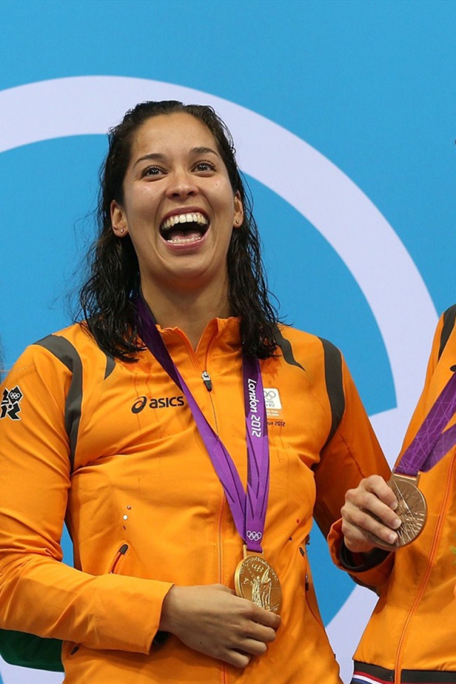 Aliaksandra Herasimenia, Ranomi Kromowidjojo, Marleen Veldhuis