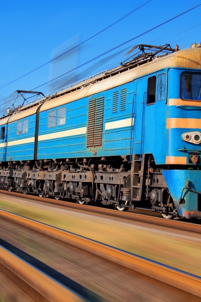 Старый поезд