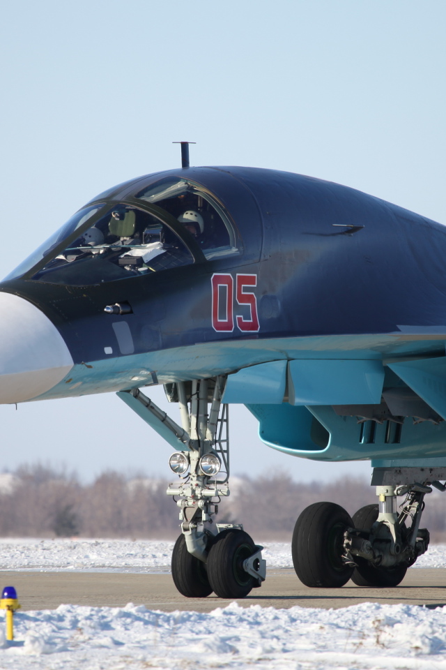 бомбардировщик Су-34