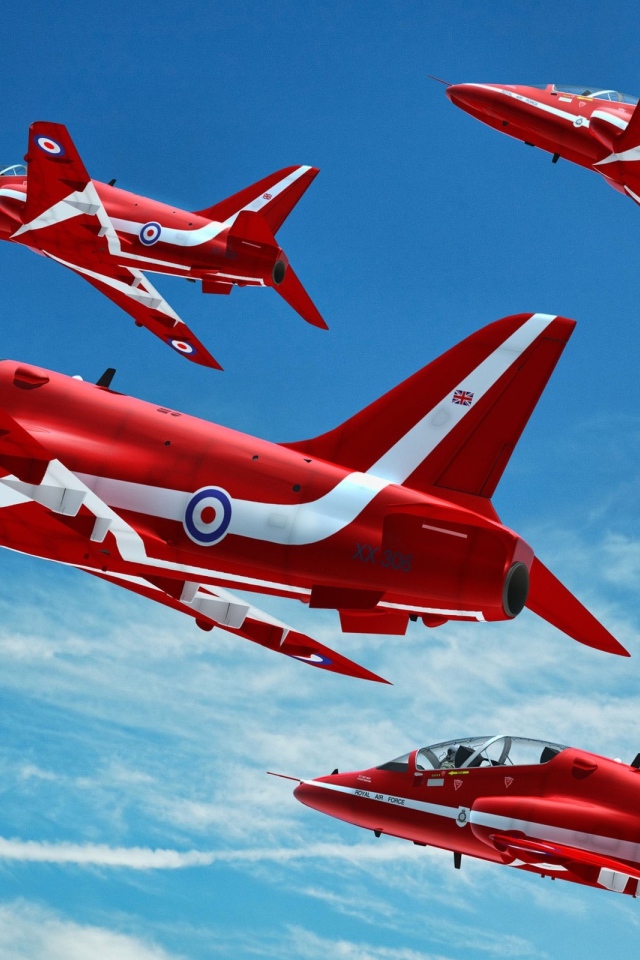 Красные самолеты