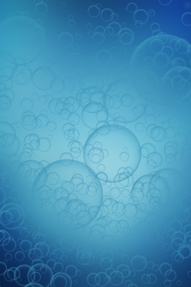 Фон с пузырьками