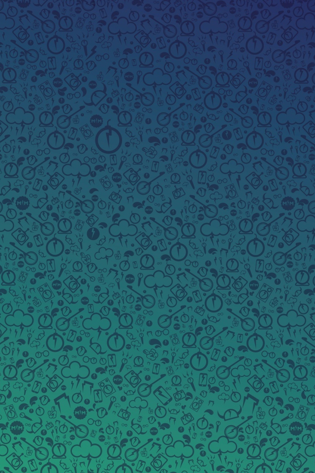 Фон с символами