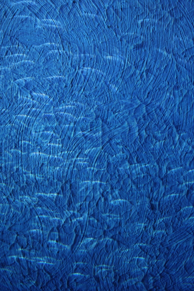 Синие мазки