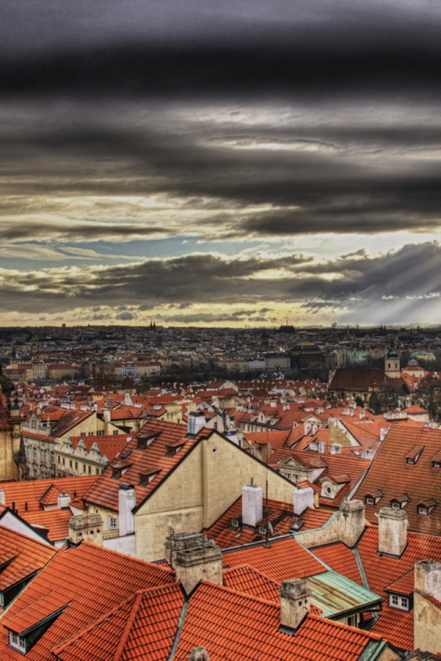 Прага панорама
