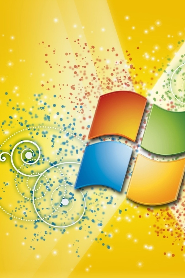 Виндовс на желтом