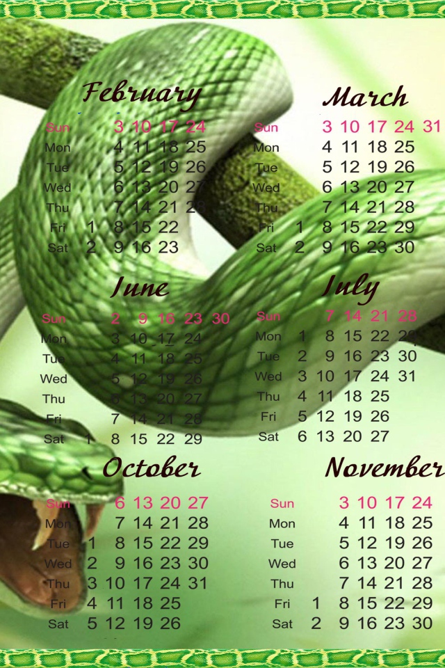 Календарь 2013