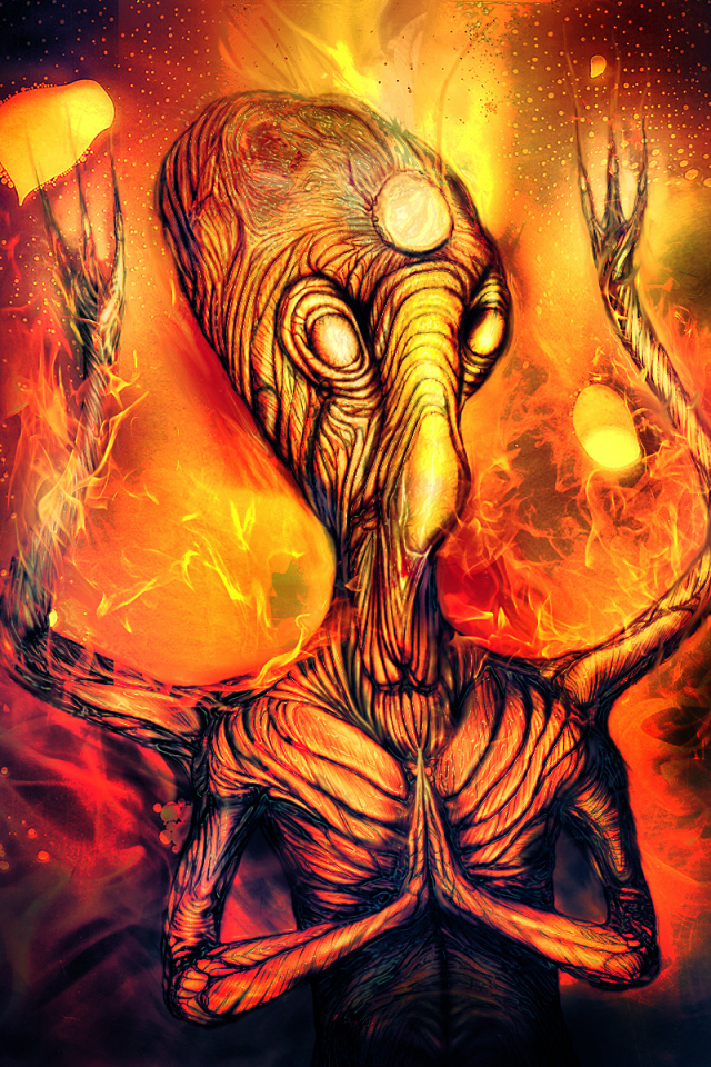 Огненный пришелец