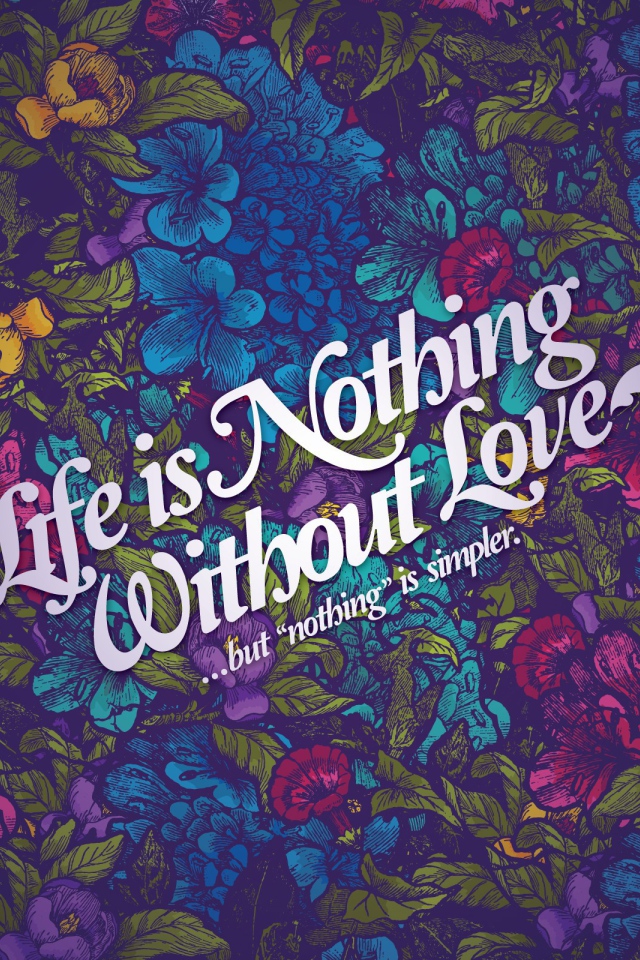 Без любви -  жизнь ничто!