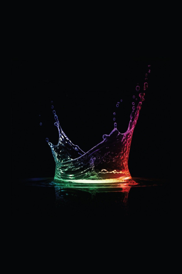 Всплеск в темной воде