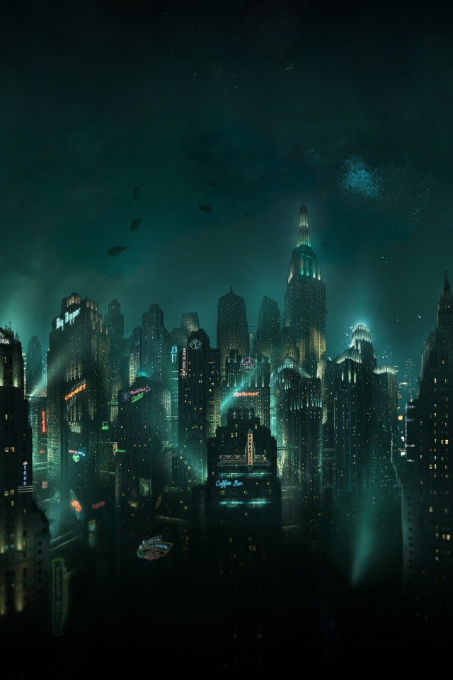 Небоскребы под водой