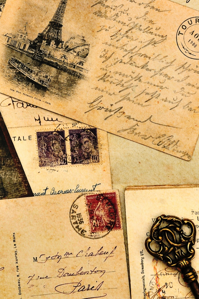 Винтажные обои