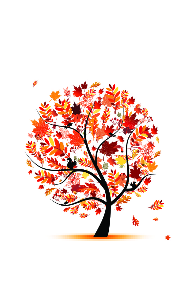 Рисованное дерево