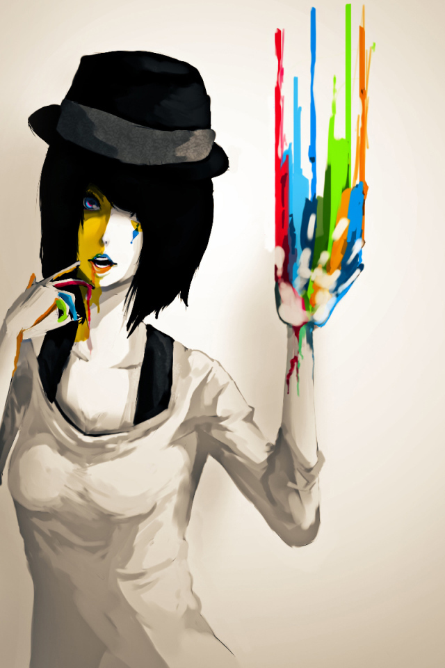 Девушка в шляпе